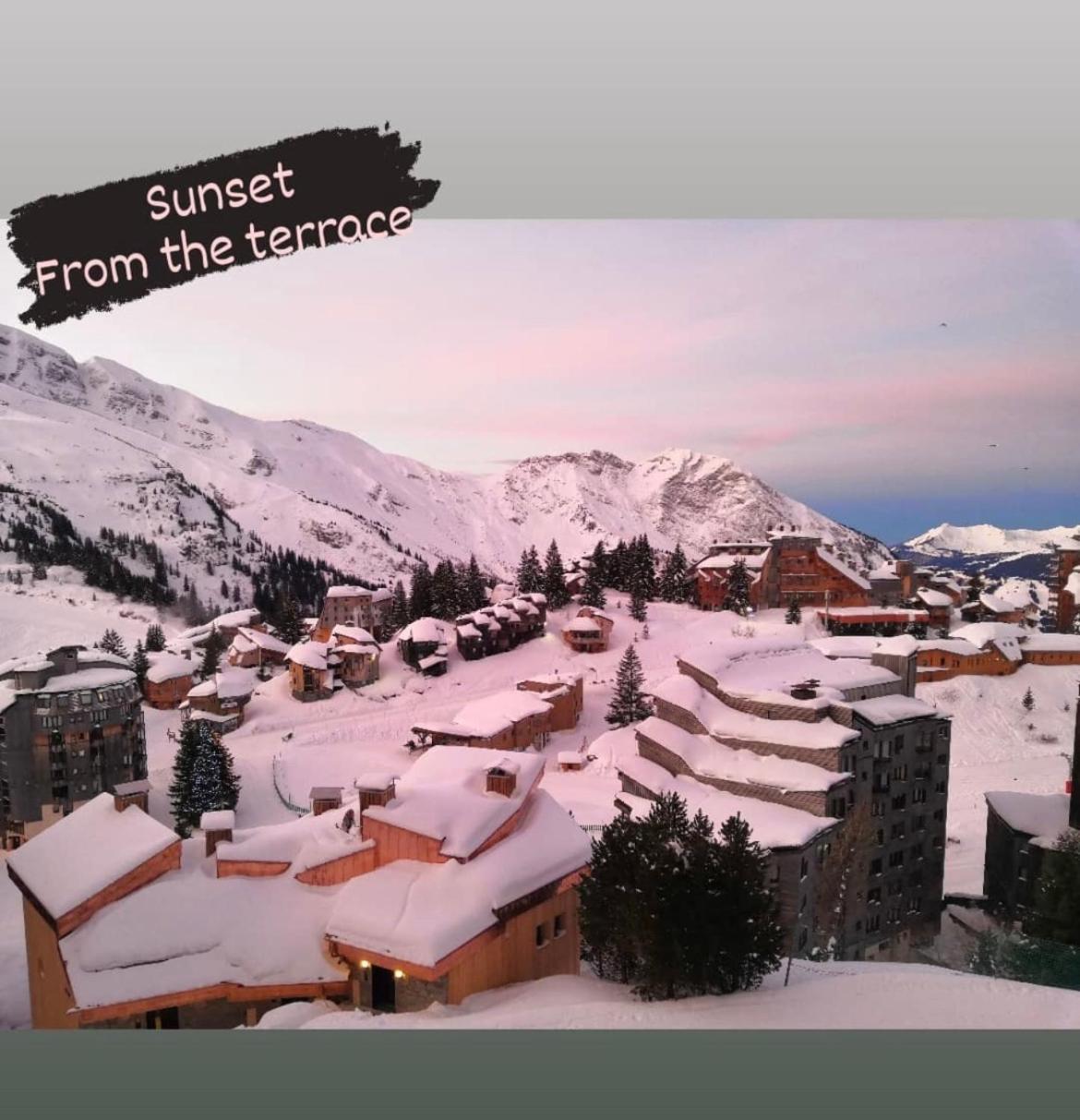 Charmant T2 Classe 3 Etoiles, Les Crozats, Magnifique Vue Montagne Avoriaz Eksteriør billede