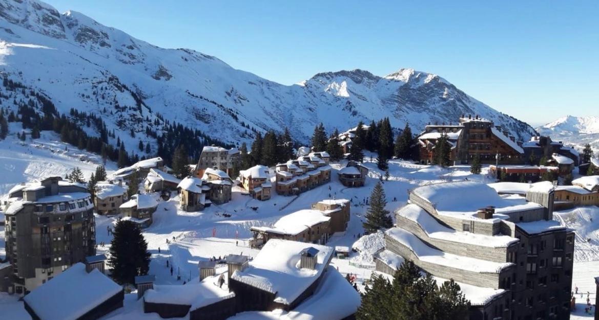 Charmant T2 Classe 3 Etoiles, Les Crozats, Magnifique Vue Montagne Avoriaz Eksteriør billede